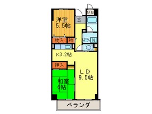 サンローレルの物件間取画像